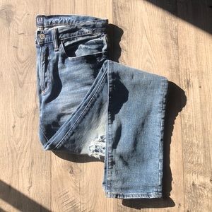 Gap distressed skinny jeans denim 30 x 34